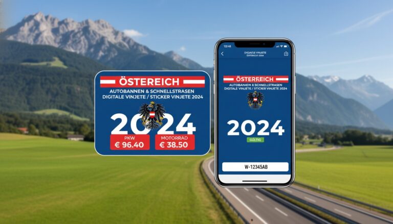 Österreich Vignette 2024: Preise, Kaufoptionen und Gültigkeitsdauer im Überblick